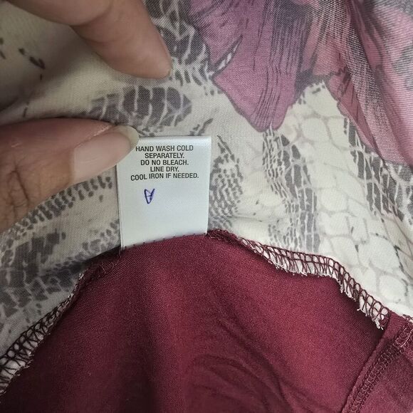 Dressbarn Floral Blouse Top  Sz 3X Plus Size Women's A4 - Picture 6 of 7